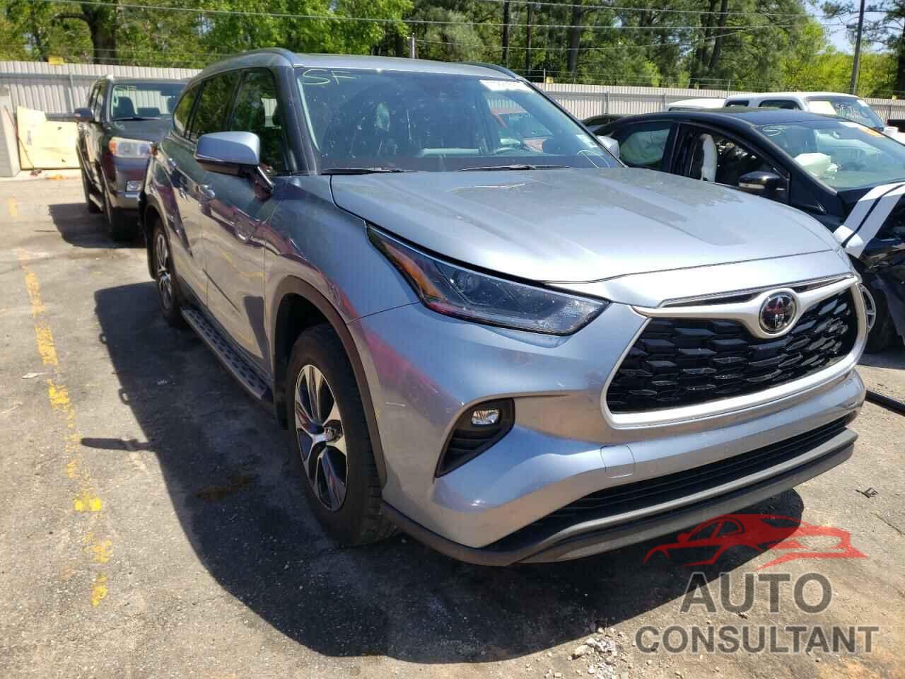 TOYOTA HIGHLANDER 2021 - 5TDGZRAHXMS065972