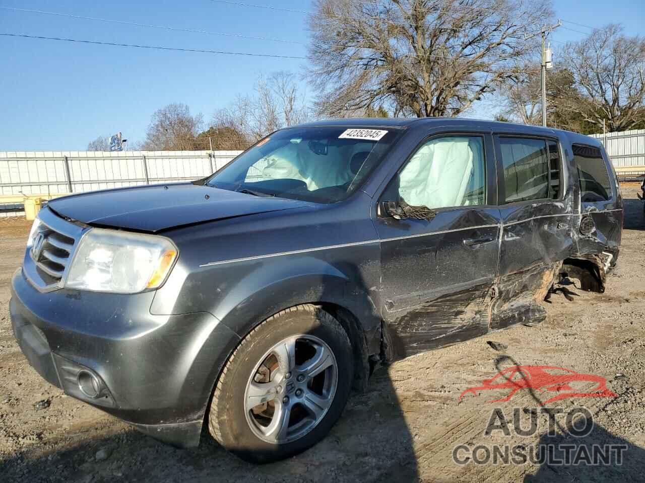 HONDA PILOT 2012 - 5FNYF4H73CB023272