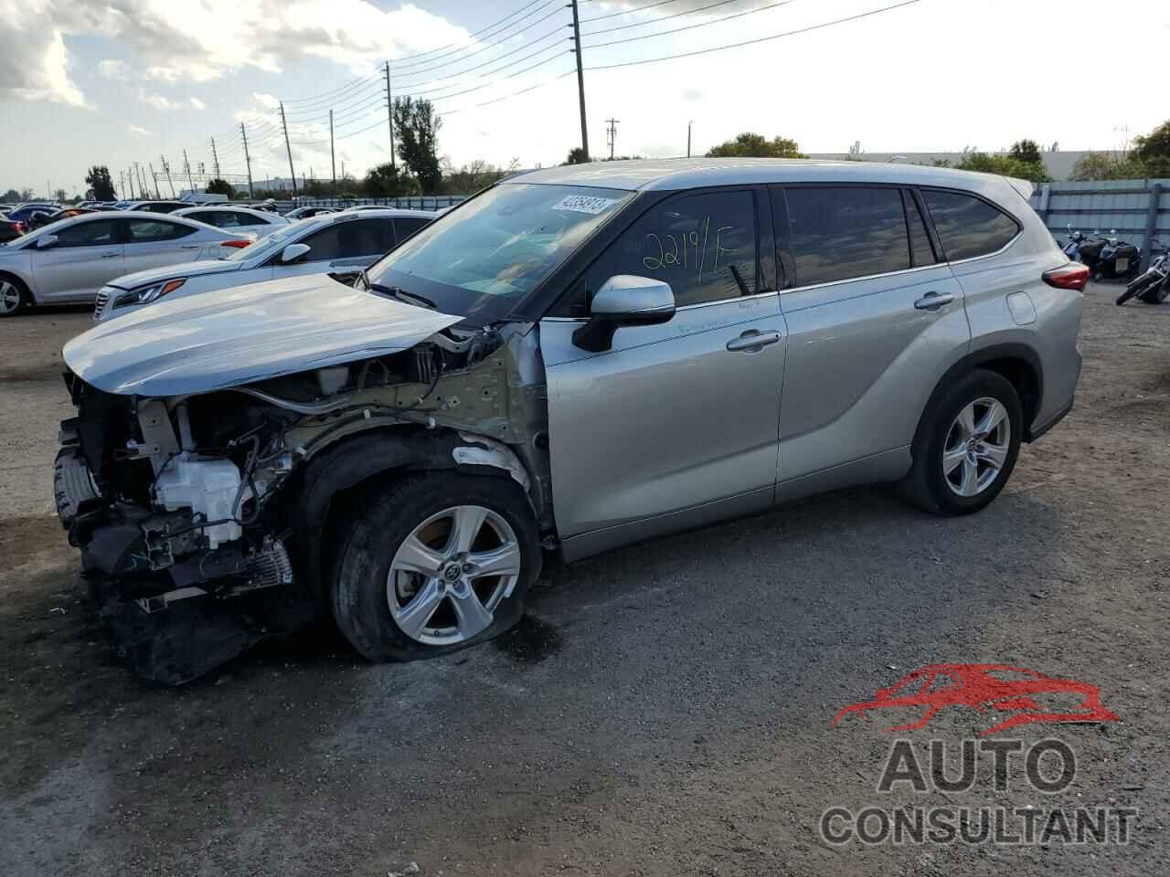 TOYOTA HIGHLANDER 2020 - 5TDCZRAHXLS015943