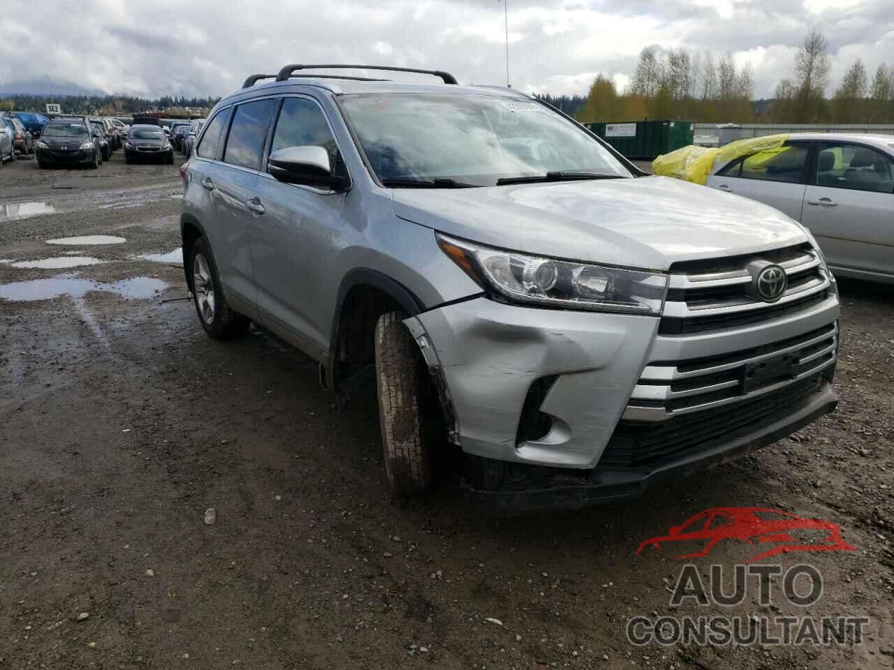 TOYOTA HIGHLANDER 2018 - 5TDDZRFH5JS804334