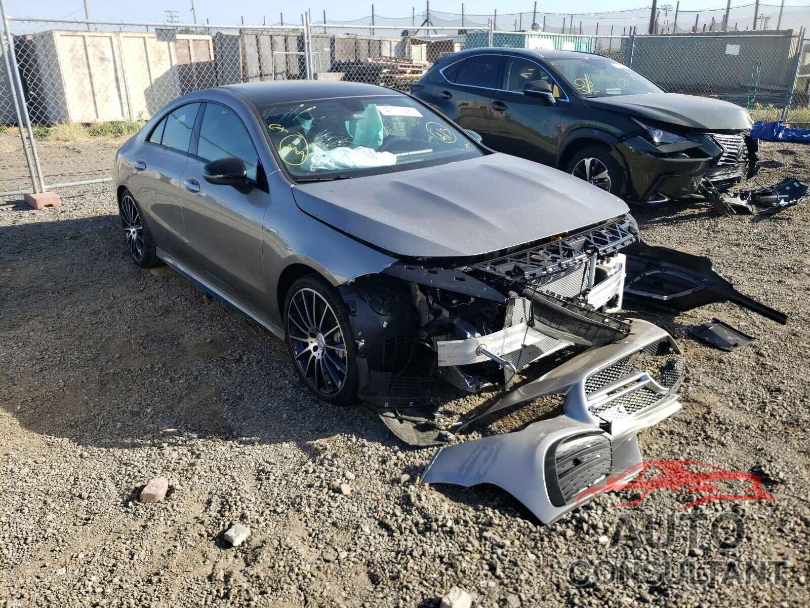 MERCEDES-BENZ C CLASS 2021 - W1K5J5BB7MN149292