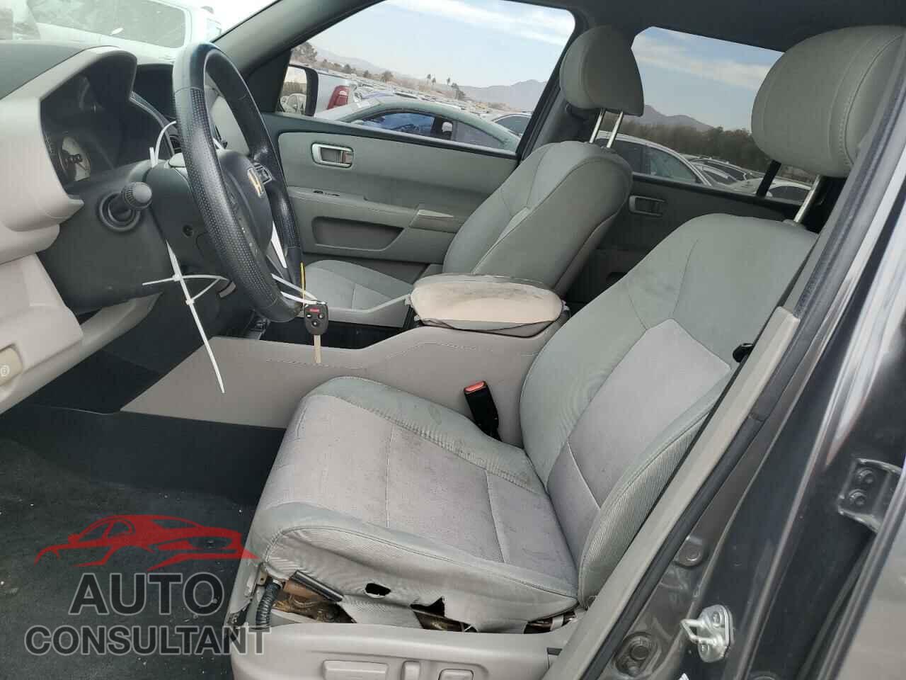 HONDA PILOT 2012 - 5FNYF3H40CB022774