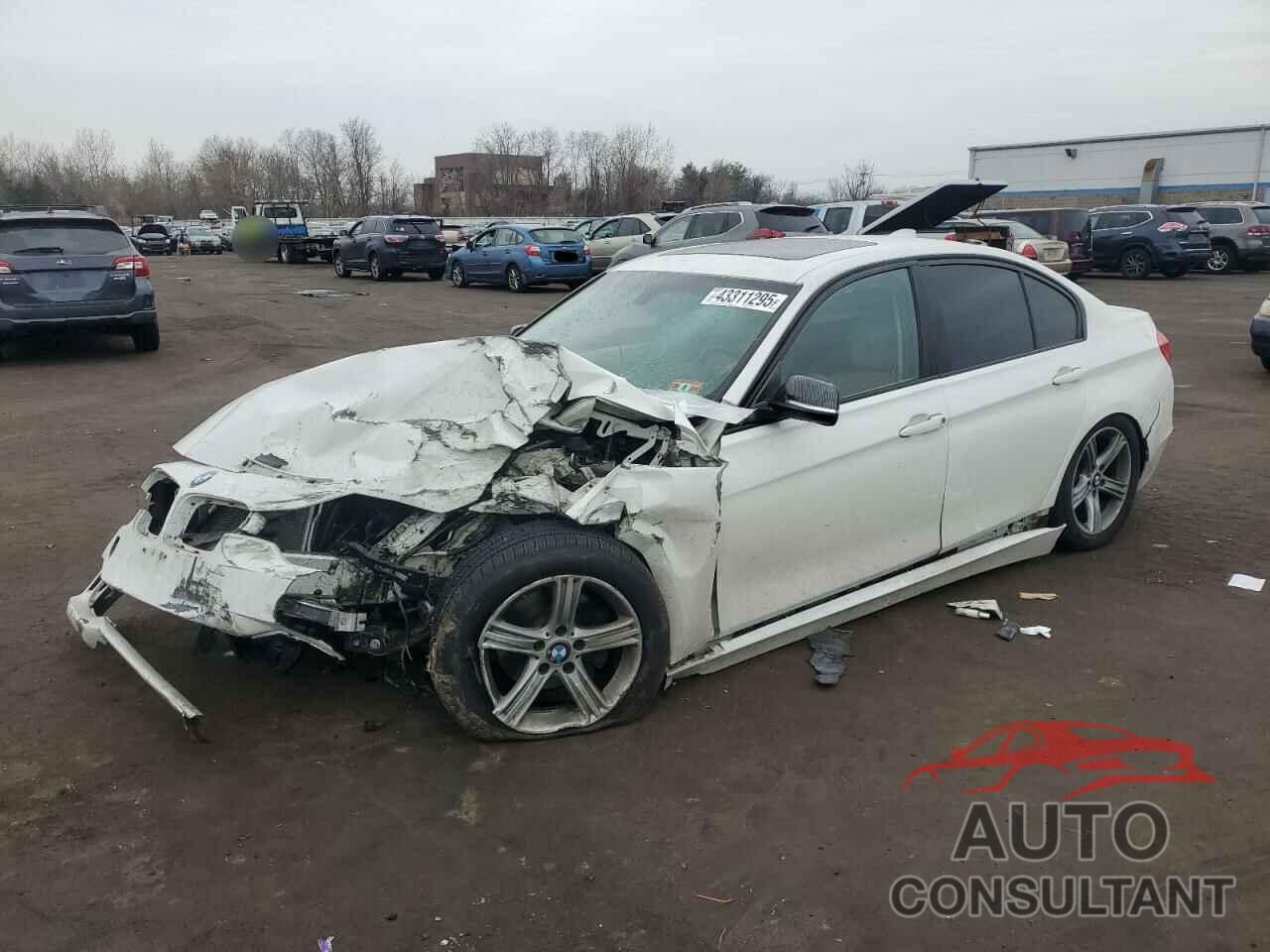 BMW 3 SERIES 2013 - WBA3B5C56DF595688