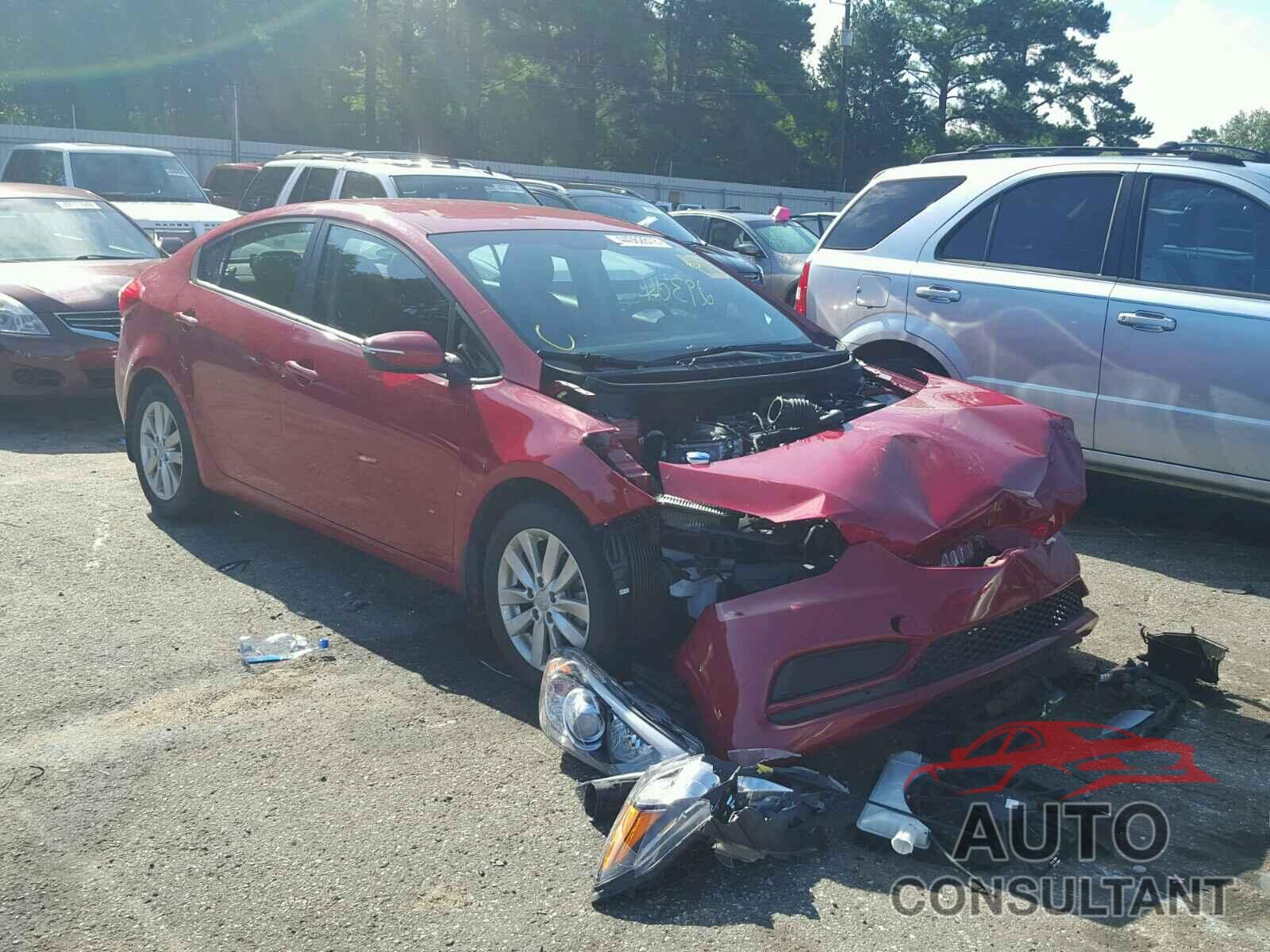 KIA FORTE 2016 - KNAFX4A60G5567755