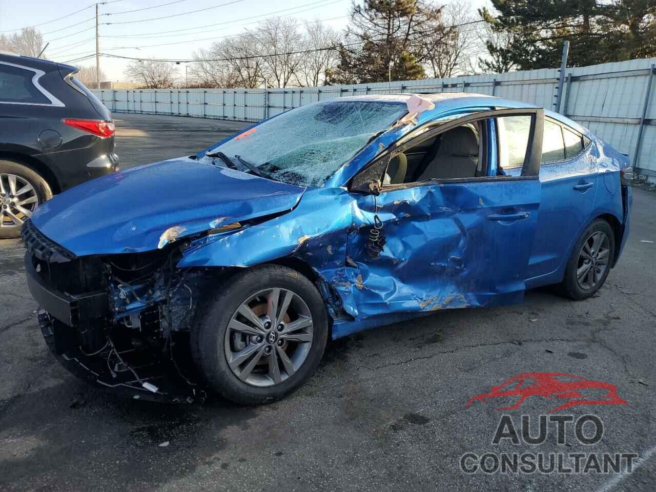 HYUNDAI ELANTRA 2018 - 5NPD84LF6JH382475