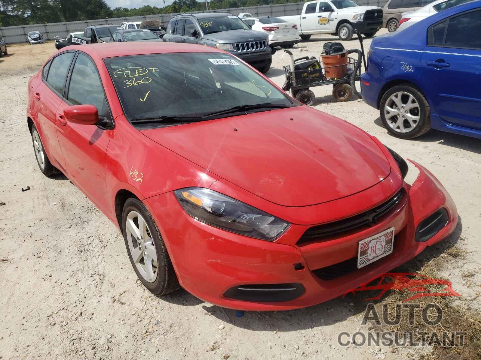 DODGE DART 2016 - 1C3CDFBB6GD766437