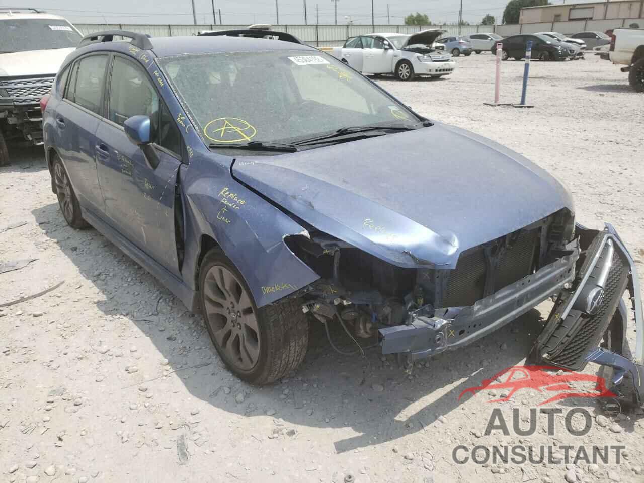 SUBARU IMPREZA 2016 - JF1GPAU63GH278911