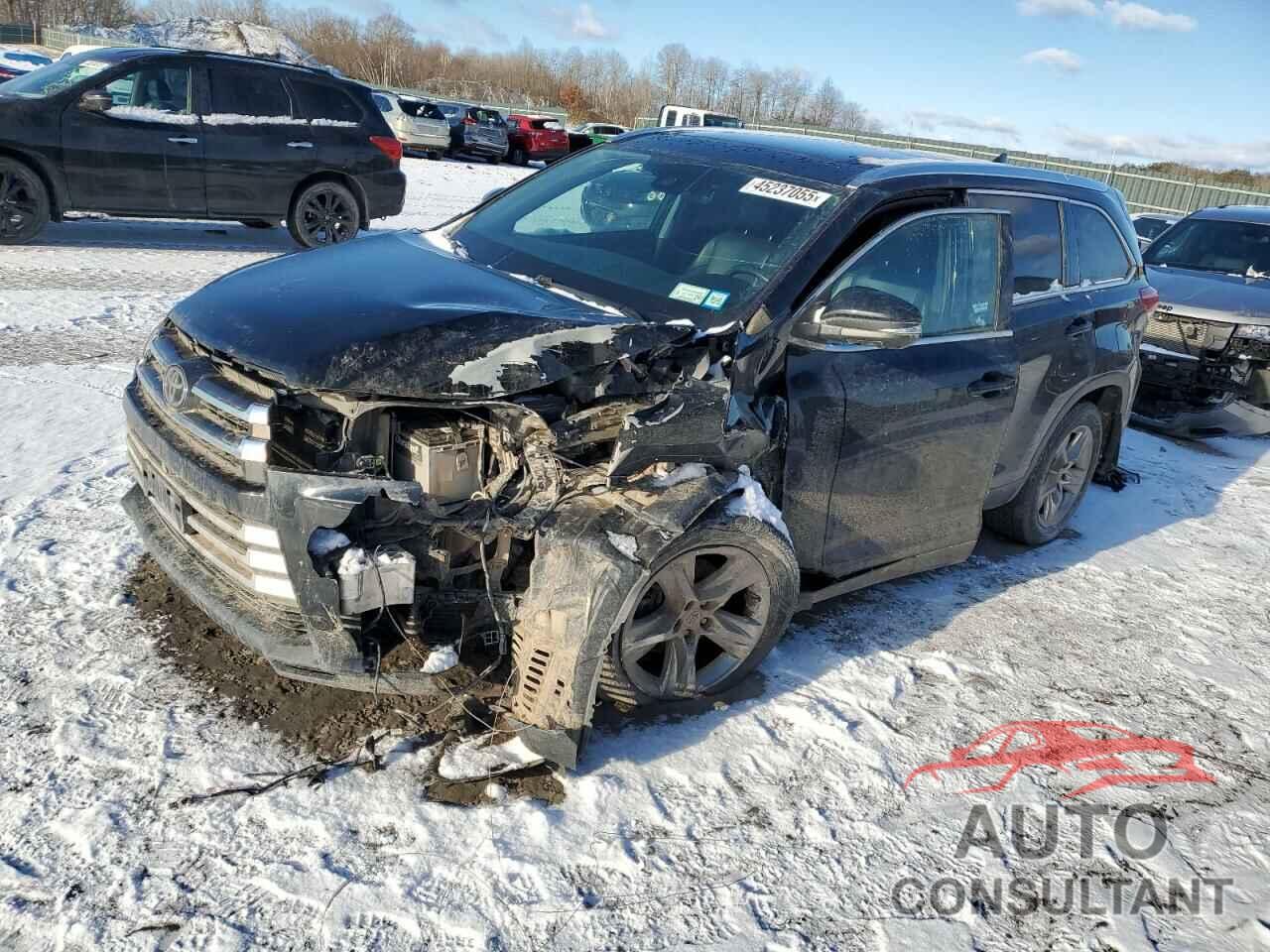 TOYOTA HIGHLANDER 2017 - 5TDDZRFH2HS448810