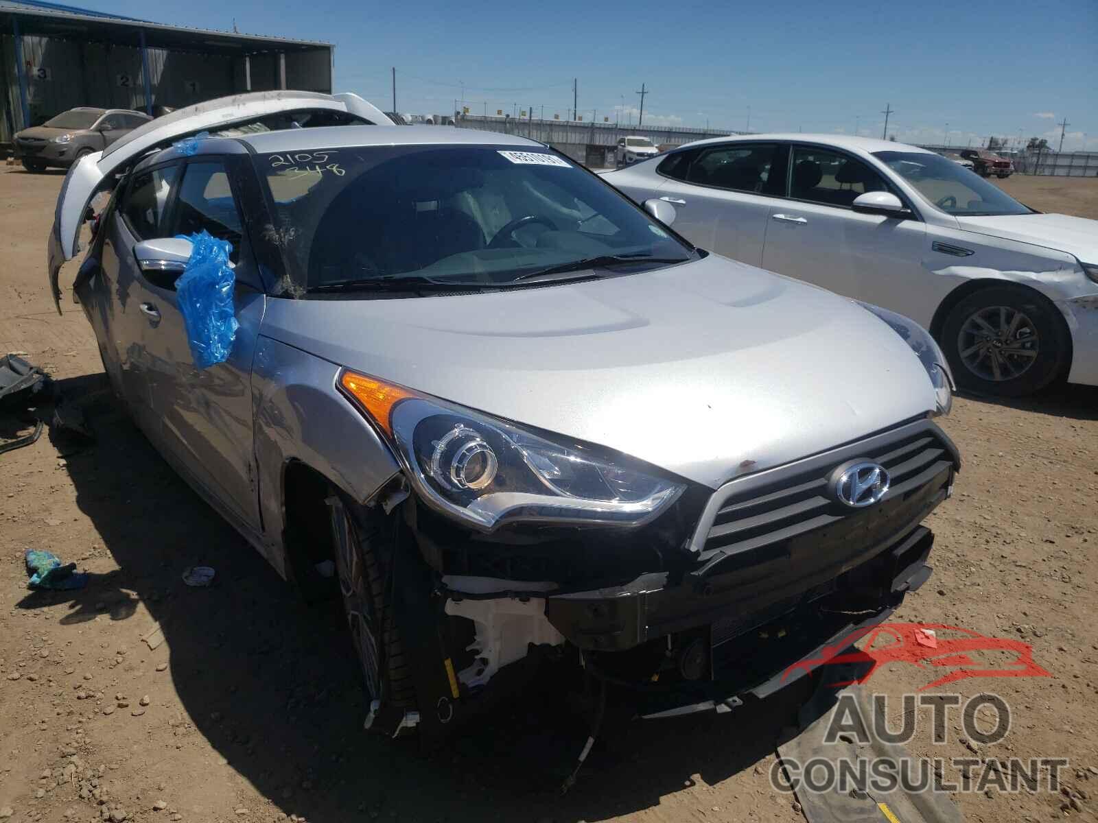 HYUNDAI VELOSTER 2016 - KMHTC6AE3GU290847