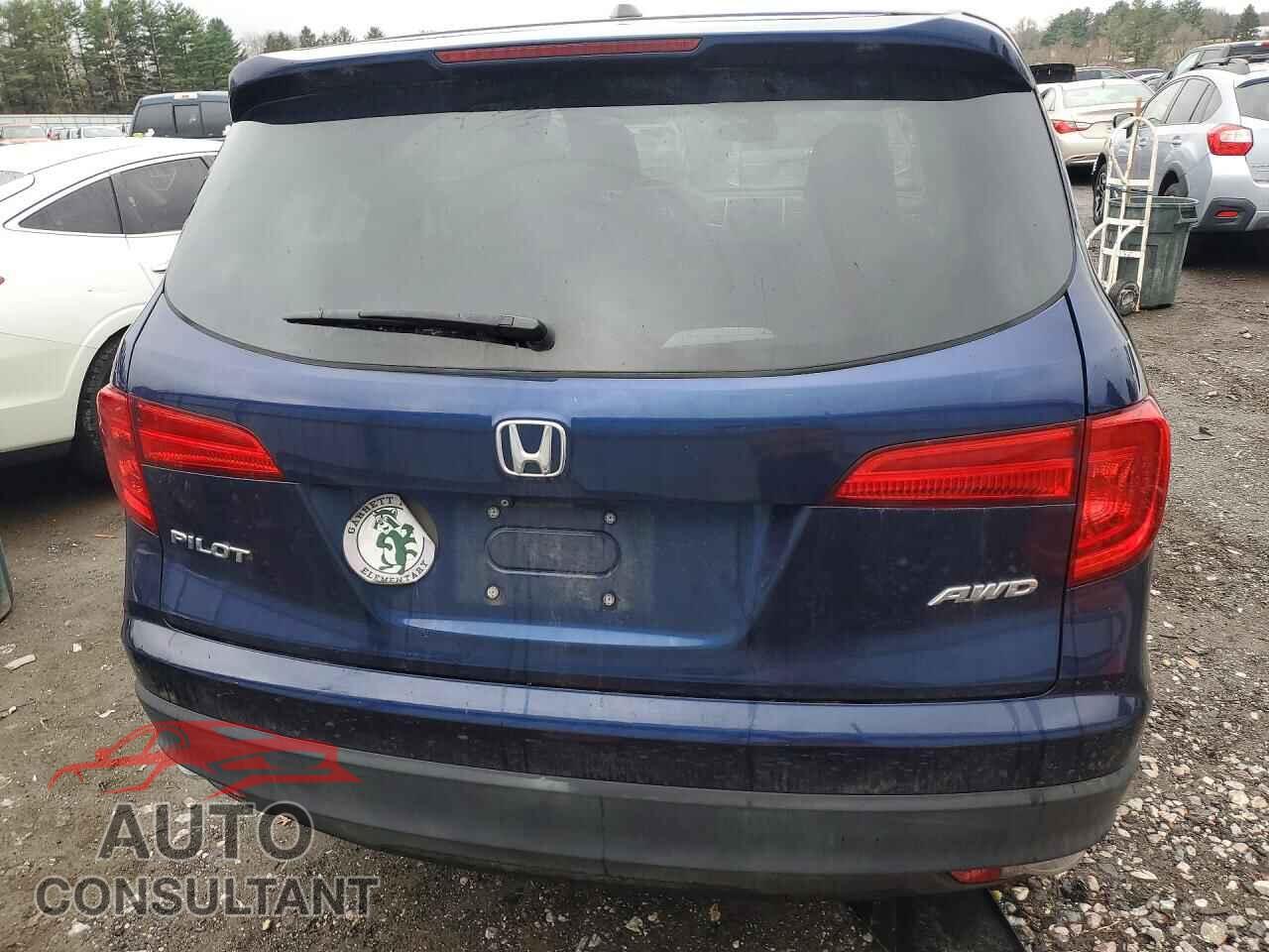 HONDA PILOT 2017 - 5FNYF6H59HB086717