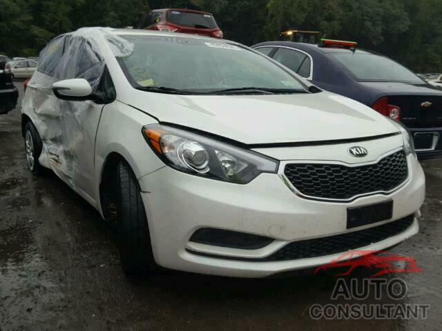 KIA FORTE 2016 - KNAFX4A64G5541241