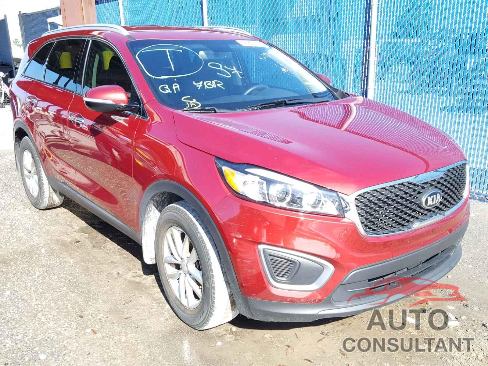 KIA SORENTO LX 2016 - 5XYPG4A38GG094272