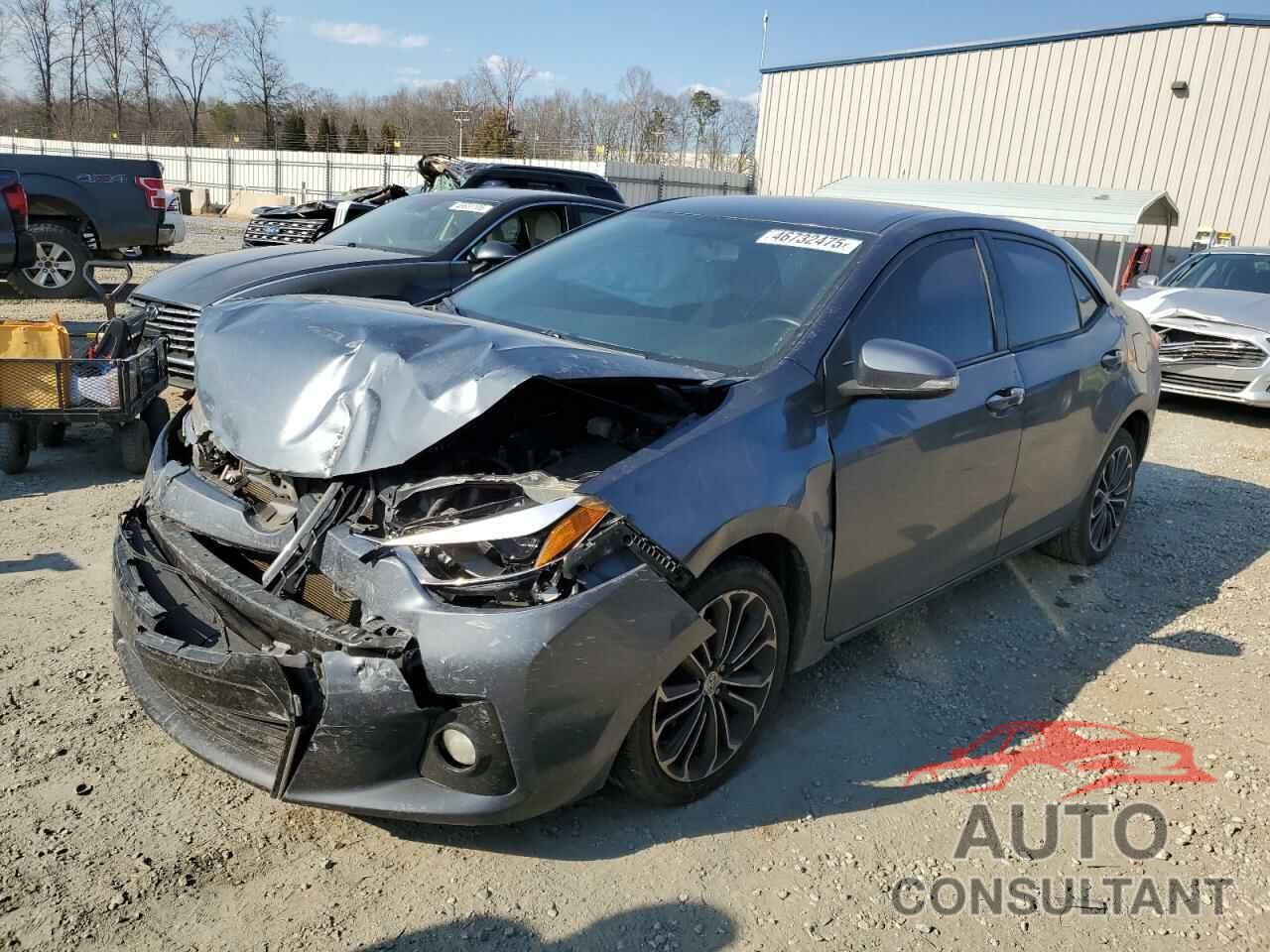 TOYOTA COROLLA 2016 - 2T1BURHE5GC722792