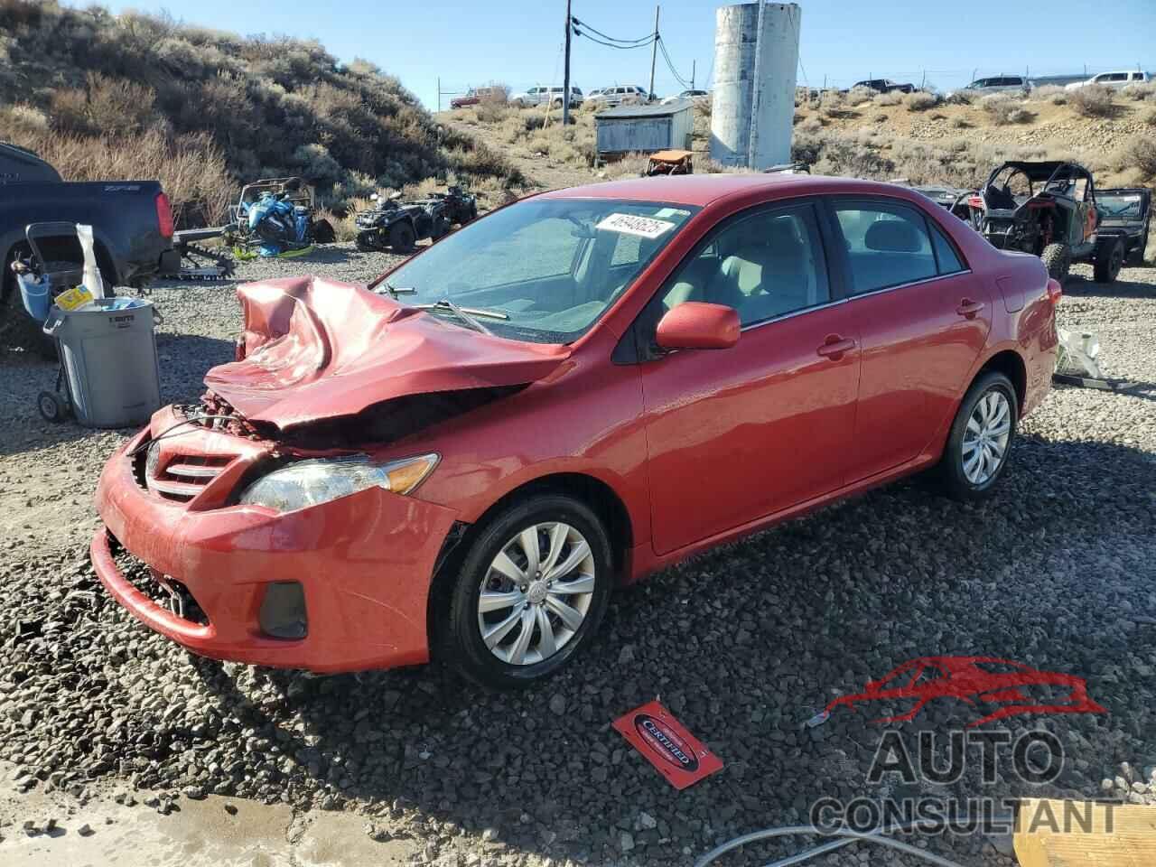 TOYOTA COROLLA 2013 - 5YFBU4EE4DP207835