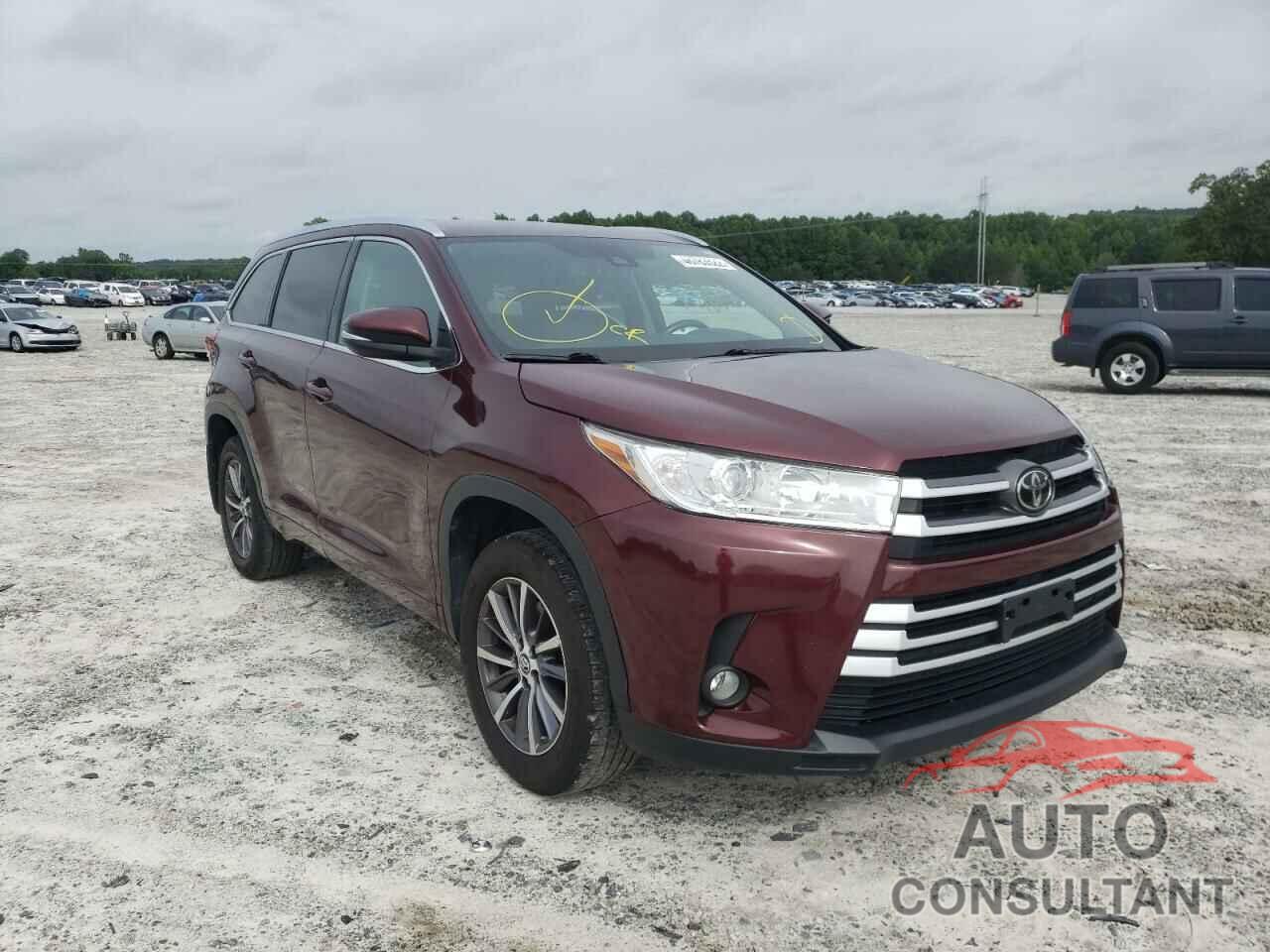 TOYOTA HIGHLANDER 2017 - 5TDJZRFH1HS379384