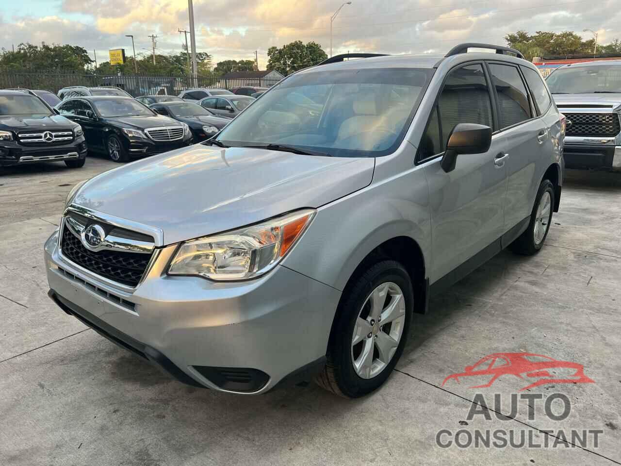 SUBARU FORESTER 2015 - JF2SJABC2FH572380