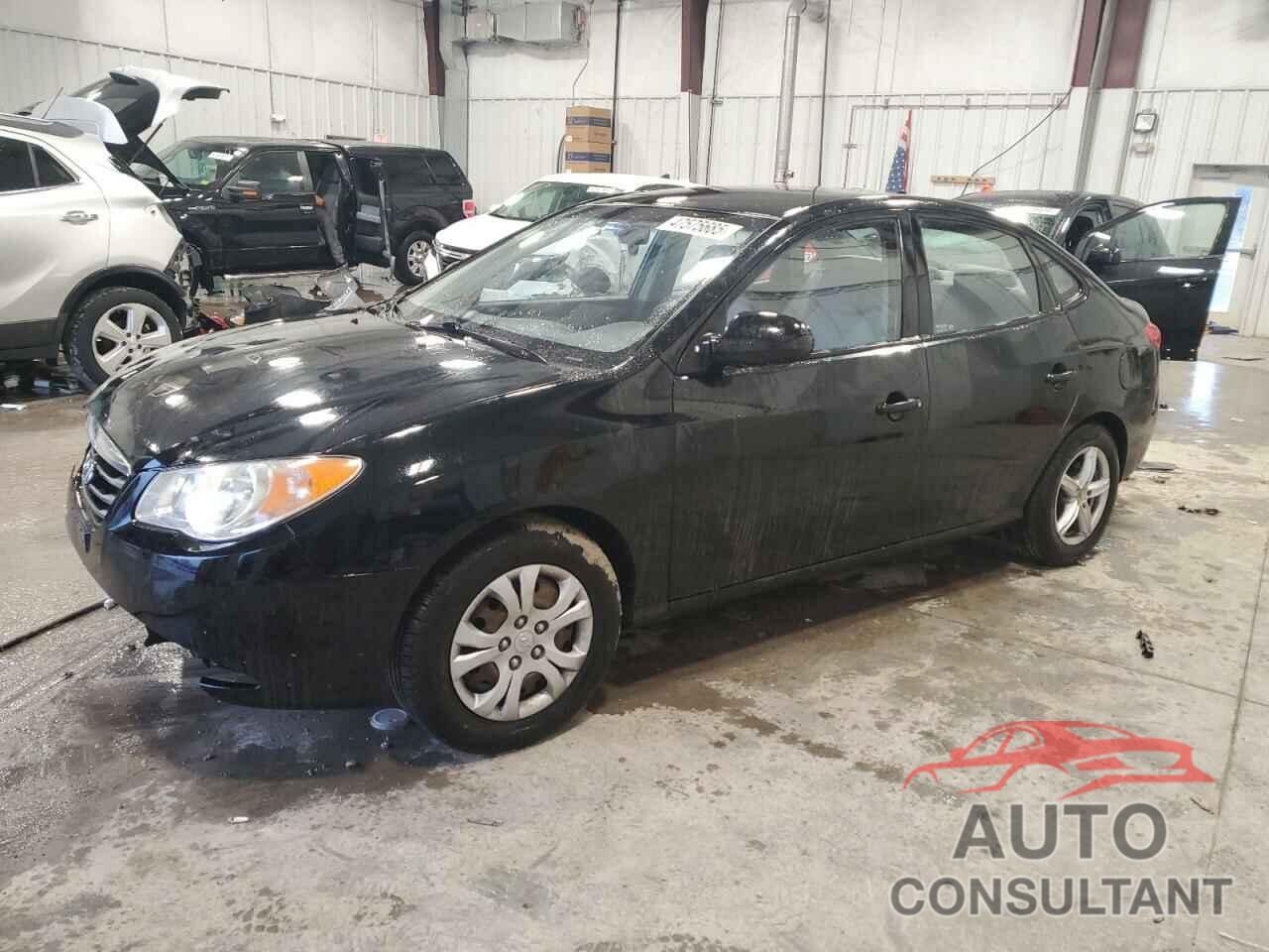 HYUNDAI ELANTRA 2010 - KMHDU4AD7AU139093