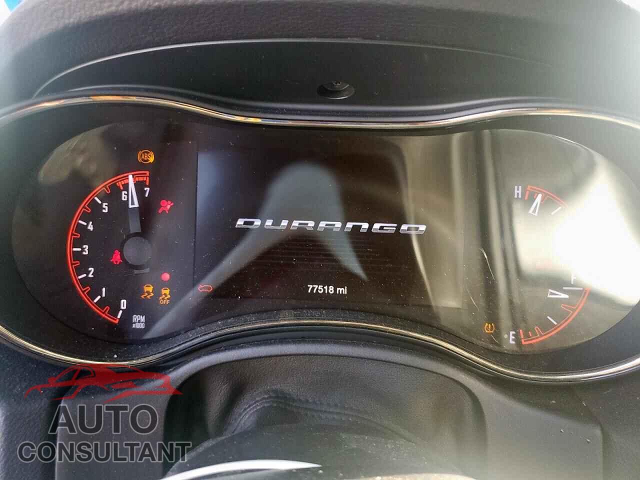 DODGE DURANGO 2018 - 1C4SDHCTXJC209070