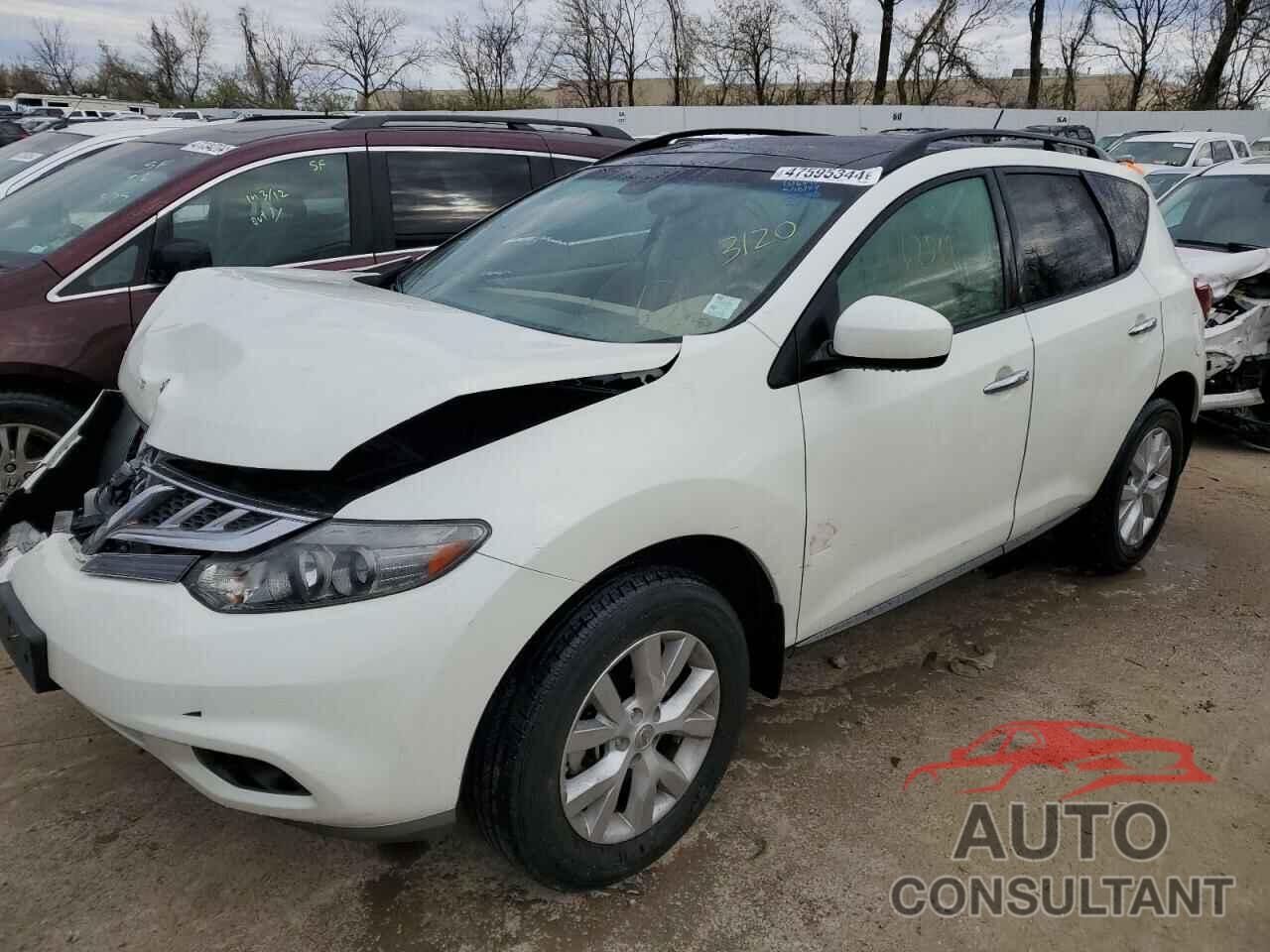 NISSAN MURANO 2011 - JN8AZ1MW3BW187012