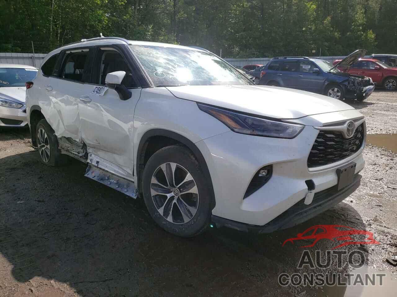 TOYOTA HIGHLANDER 2021 - 5TDGZRBH7MS074417