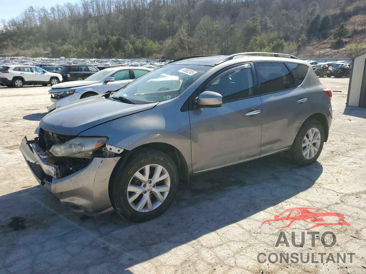 NISSAN MURANO 2012 - JN8AZ1MW2CW202729