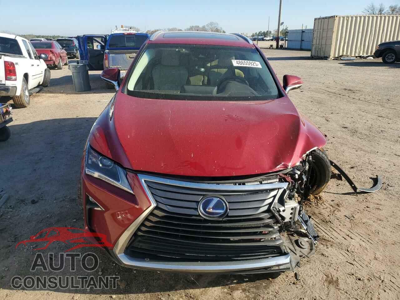 LEXUS RX450 2017 - 2T2BGMCA2HC011787