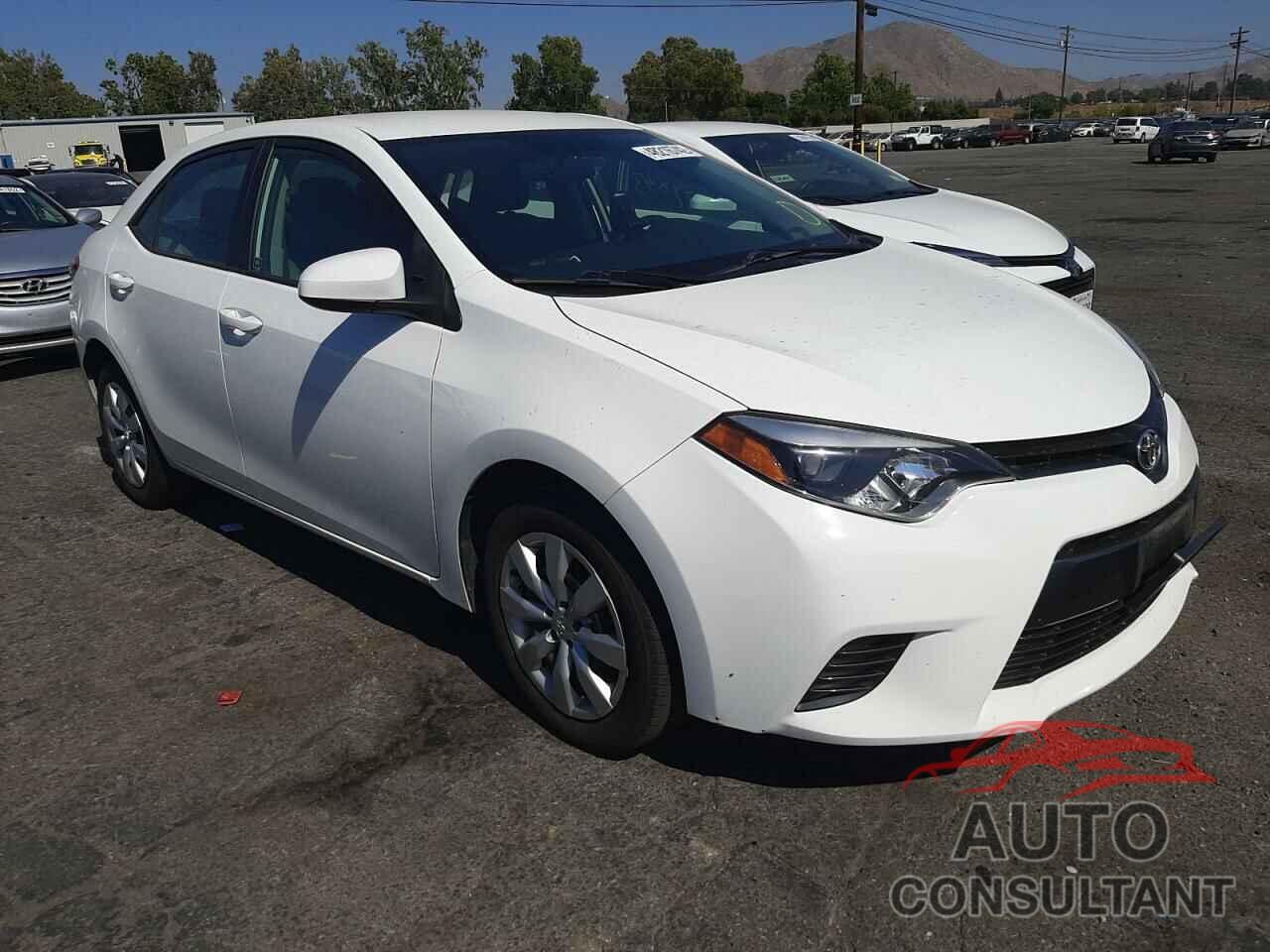 TOYOTA COROLLA 2016 - 5YFBURHE8GP524109