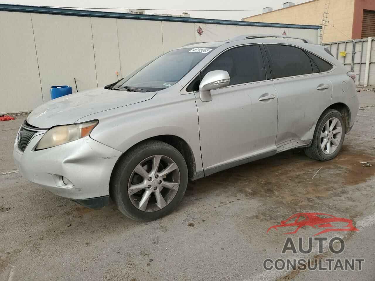 LEXUS RX350 2010 - 2T2BK1BA4AC045427