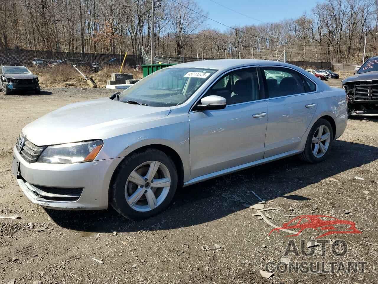 VOLKSWAGEN PASSAT 2013 - 1VWBP7A3XDC031652