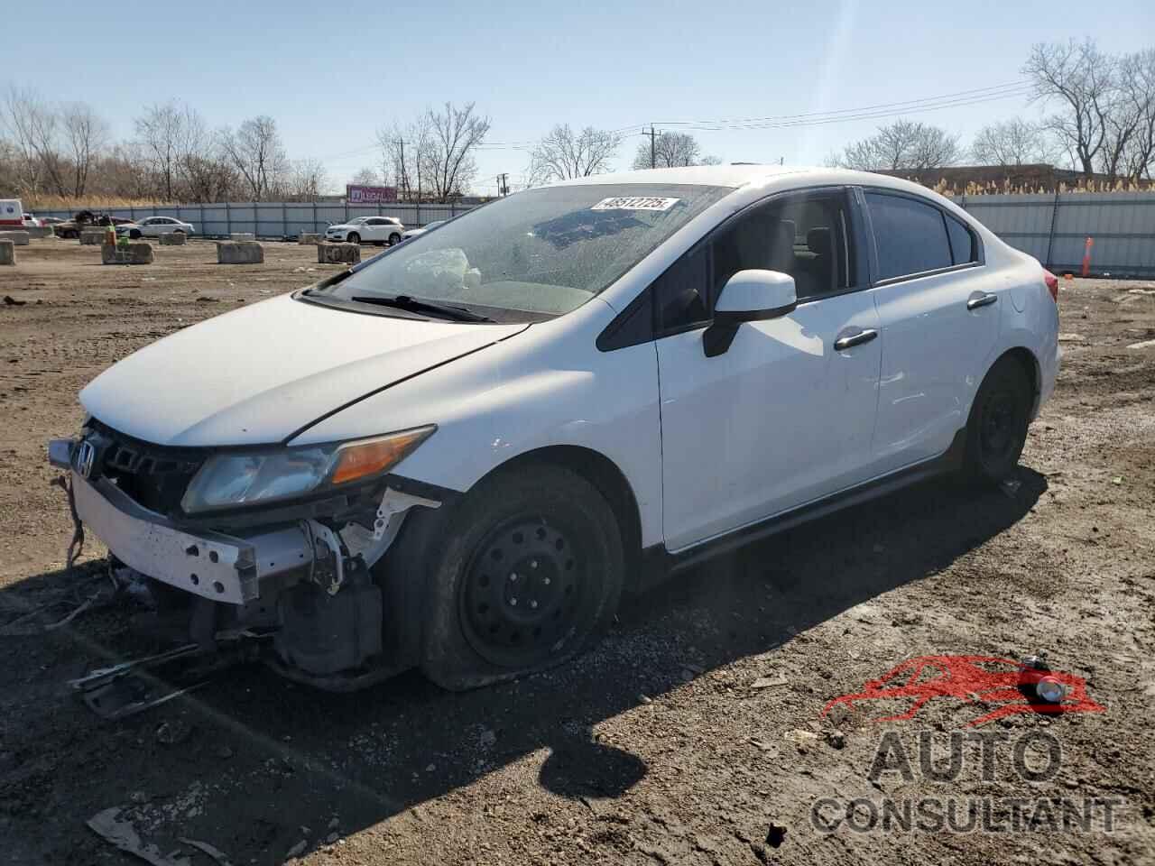HONDA CIVIC 2012 - 19XFB2F55CE107852