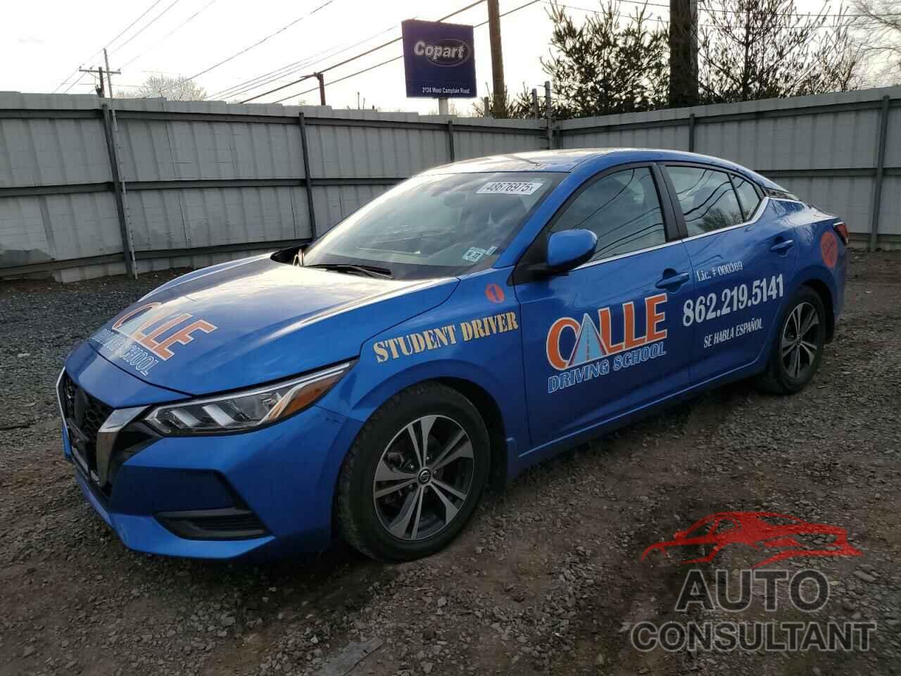 NISSAN SENTRA 2022 - 3N1AB8CV1NY269127