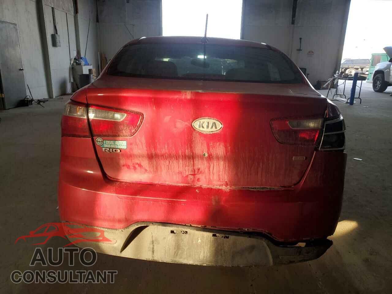 KIA RIO 2013 - KNADM4A30D6132195