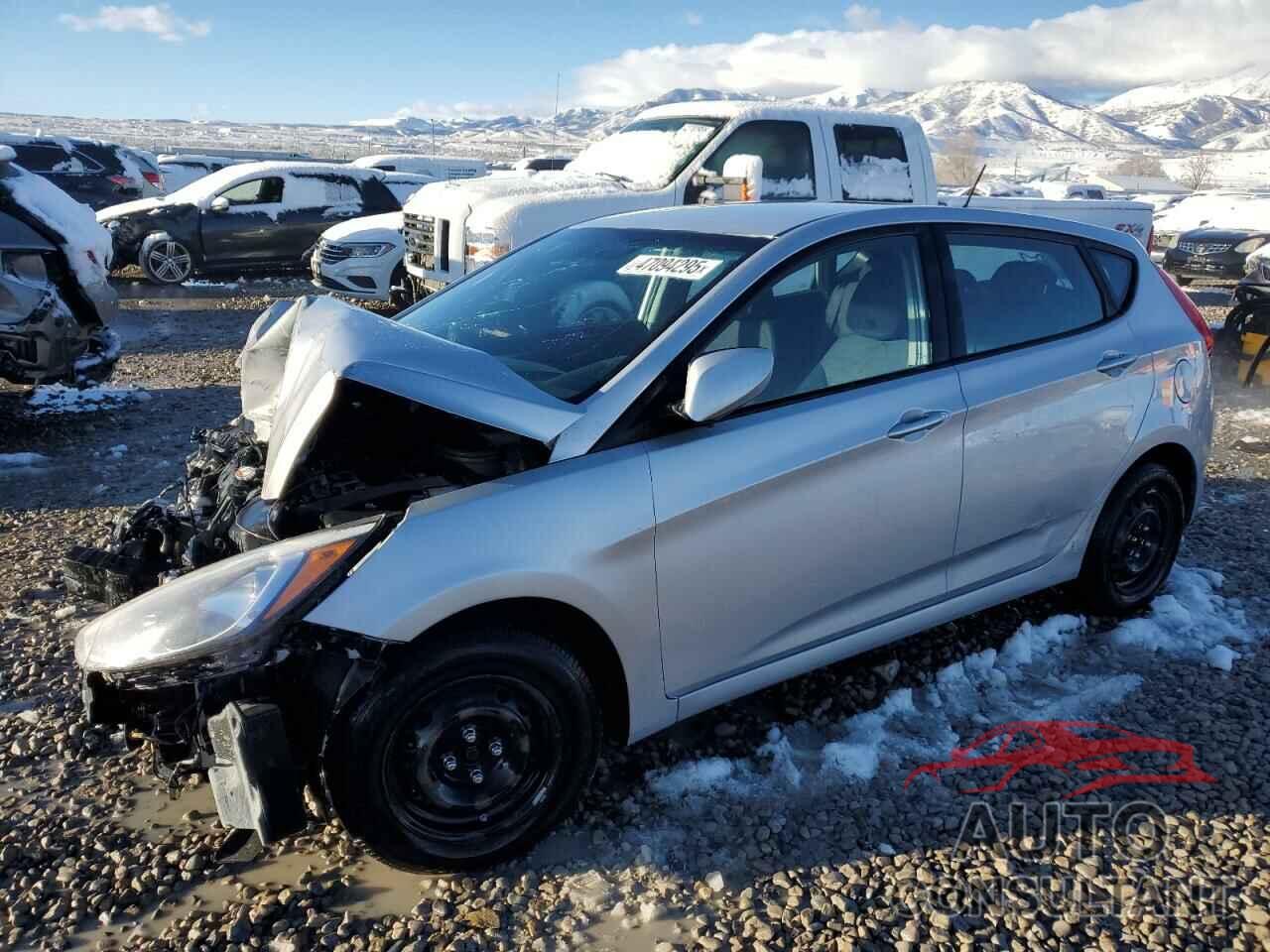 HYUNDAI ACCENT 2017 - KMHCT5AEXHU337058