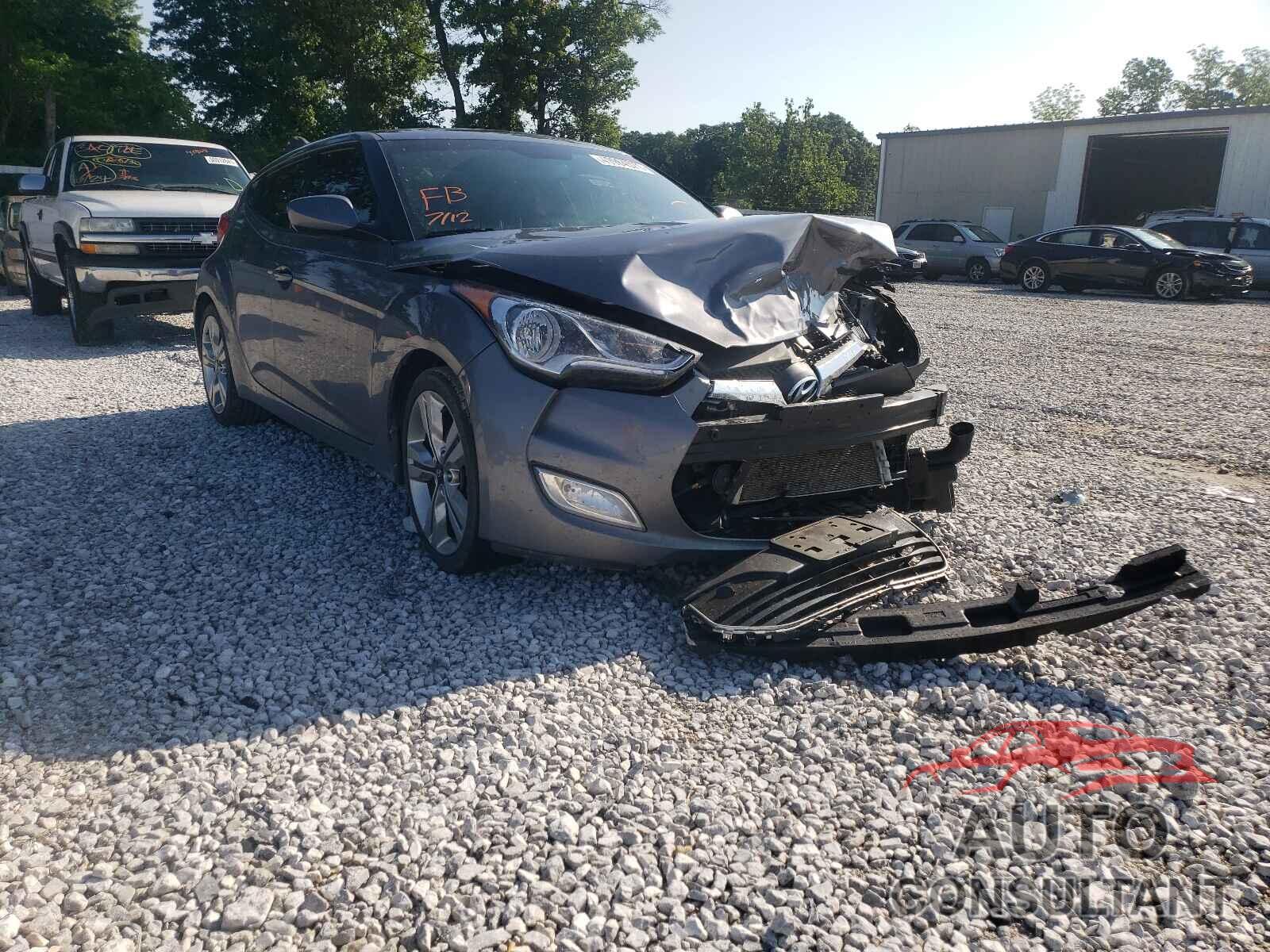 HYUNDAI VELOSTER 2017 - KMHTC6AD1HU316516