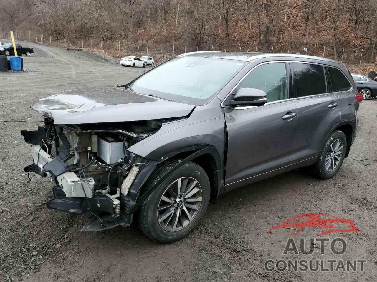 TOYOTA HIGHLANDER 2018 - 5TDJZRFH8JS914930