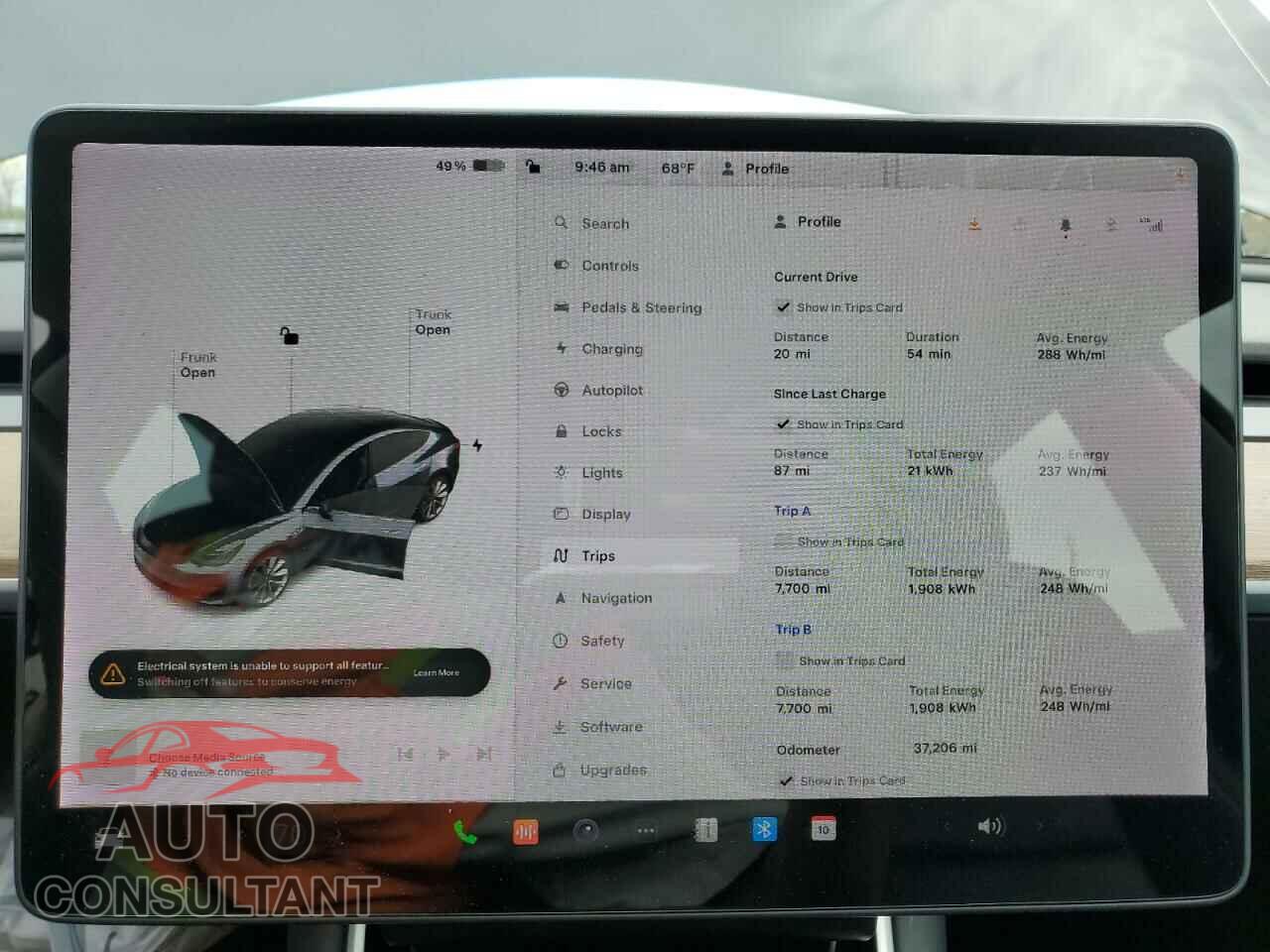 TESLA MODEL 3 2018 - 5YJ3E1EA6JF154902