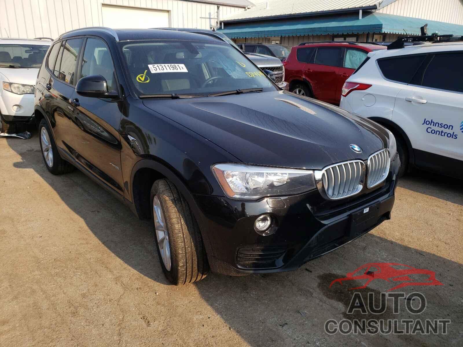 BMW X3 2016 - 5UXWX9C59G0D74474