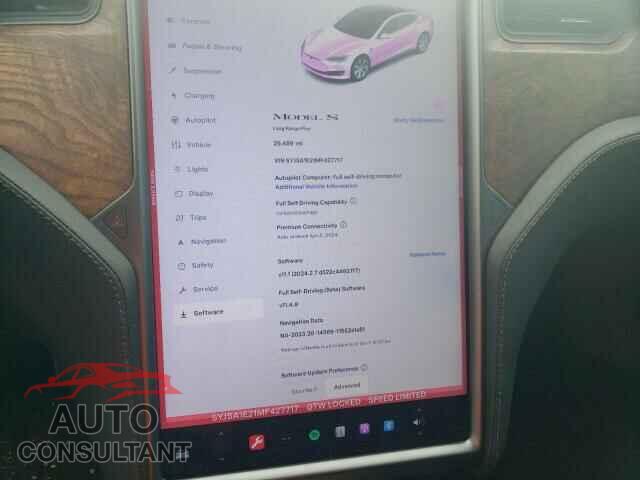 TESLA MODEL S 2021 - 5YJSA1E21MF427717