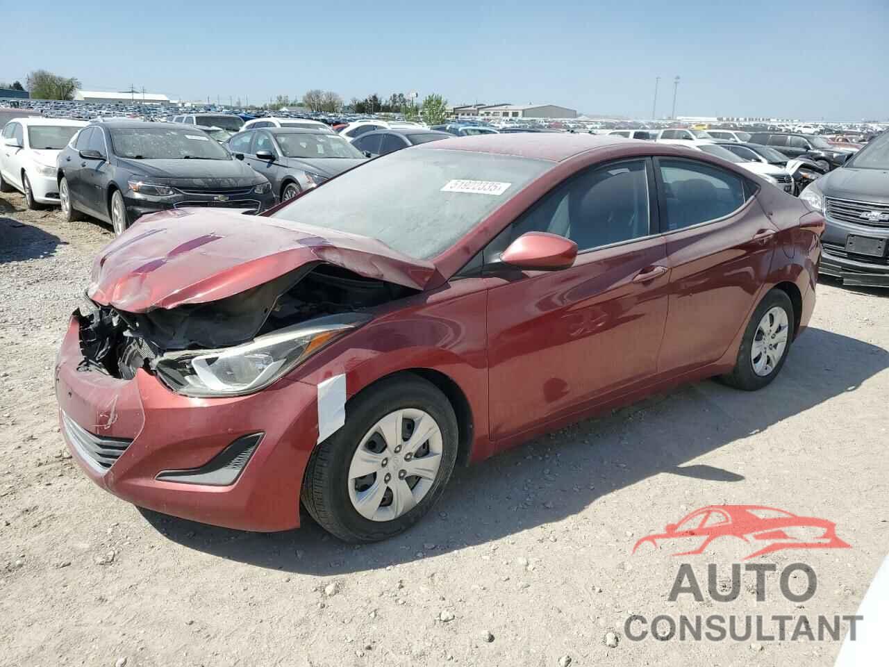 HYUNDAI ELANTRA 2016 - 5NPDH4AE6GH688756