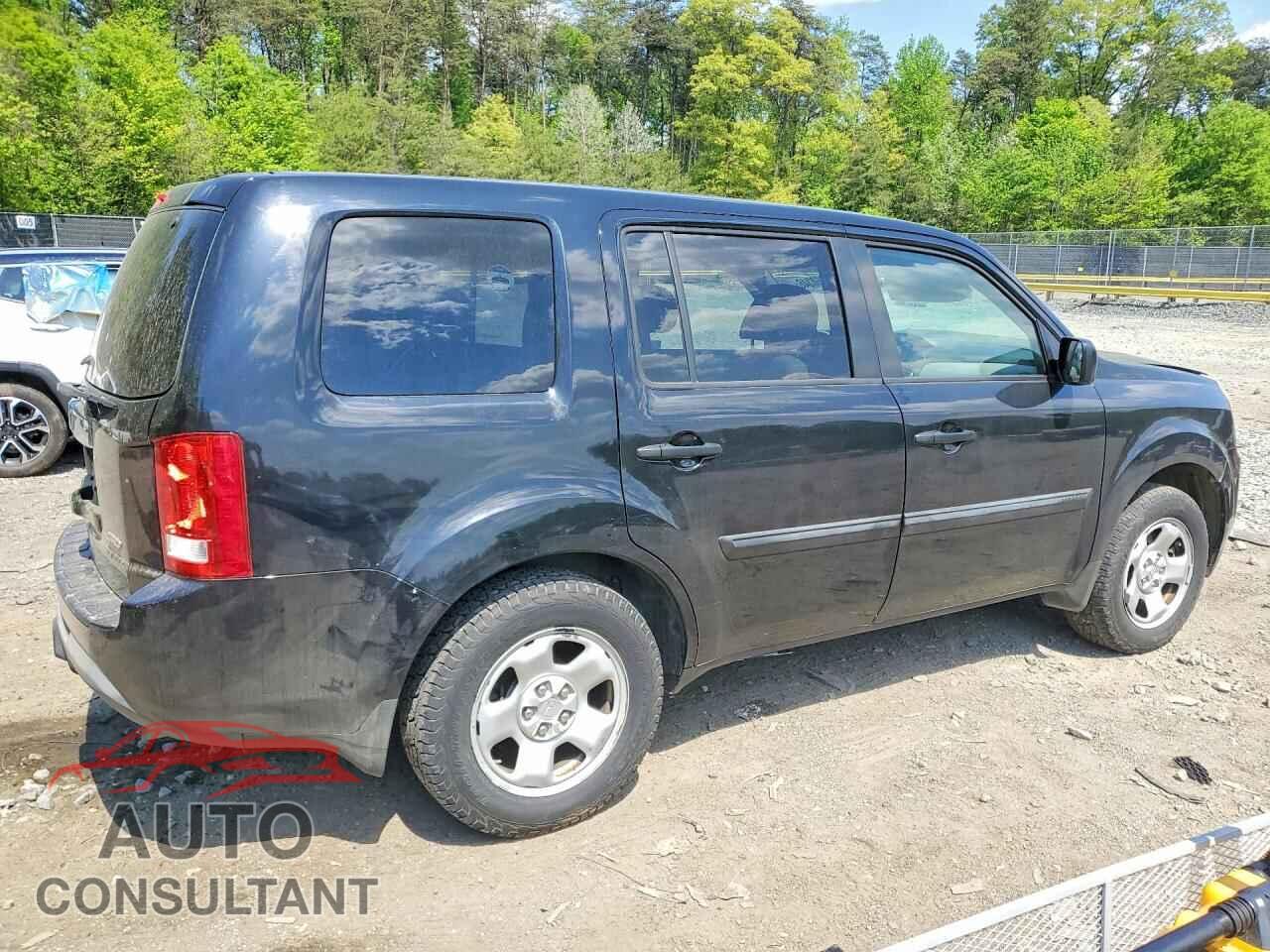 HONDA PILOT 2013 - 5FNYF4H25DB016202