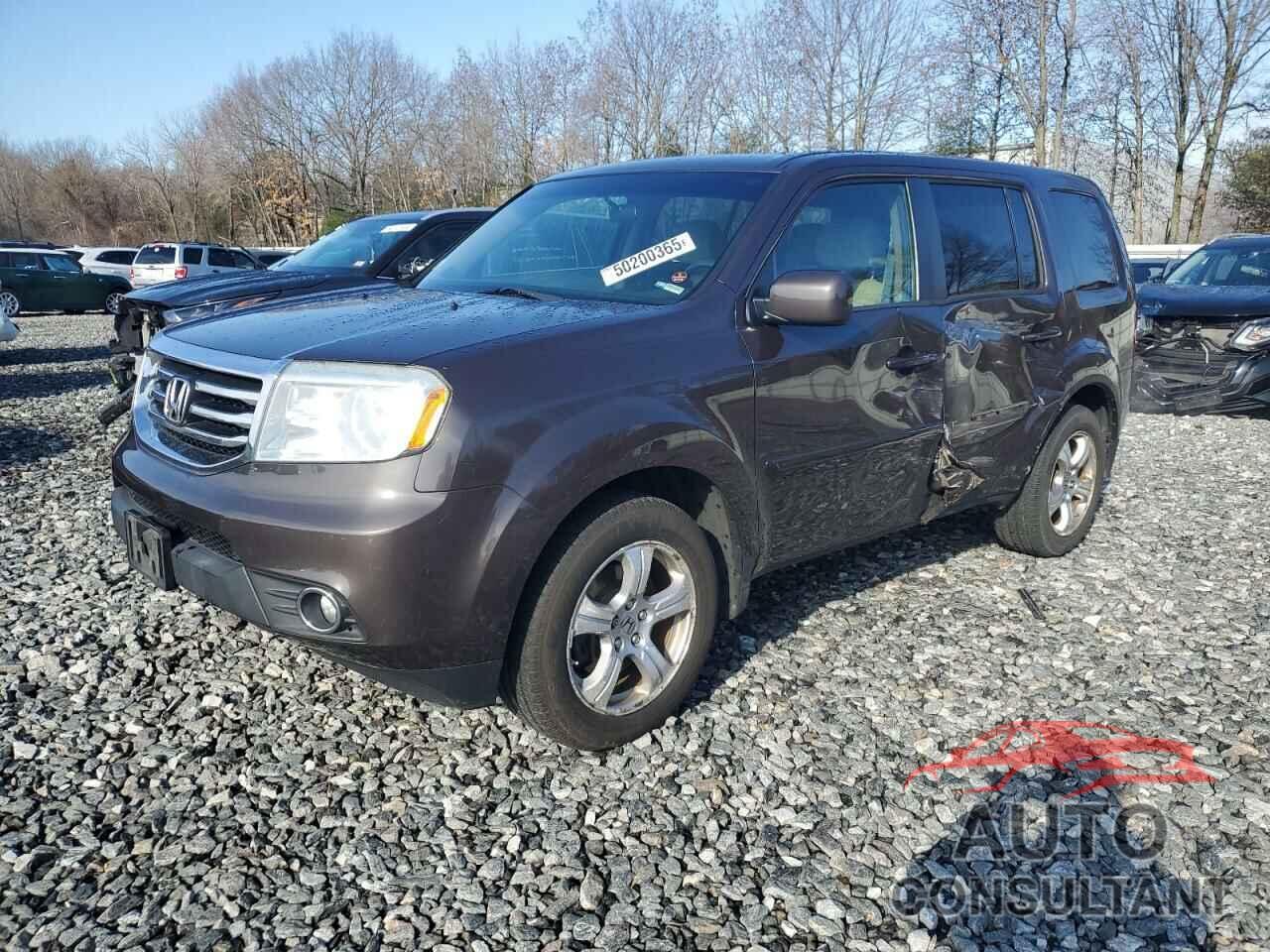 HONDA PILOT 2012 - 5FNYF4H4XCB023484