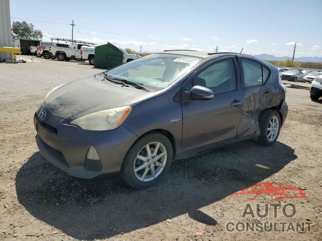 TOYOTA PRIUS 2012 - JTDKDTB33C1504188