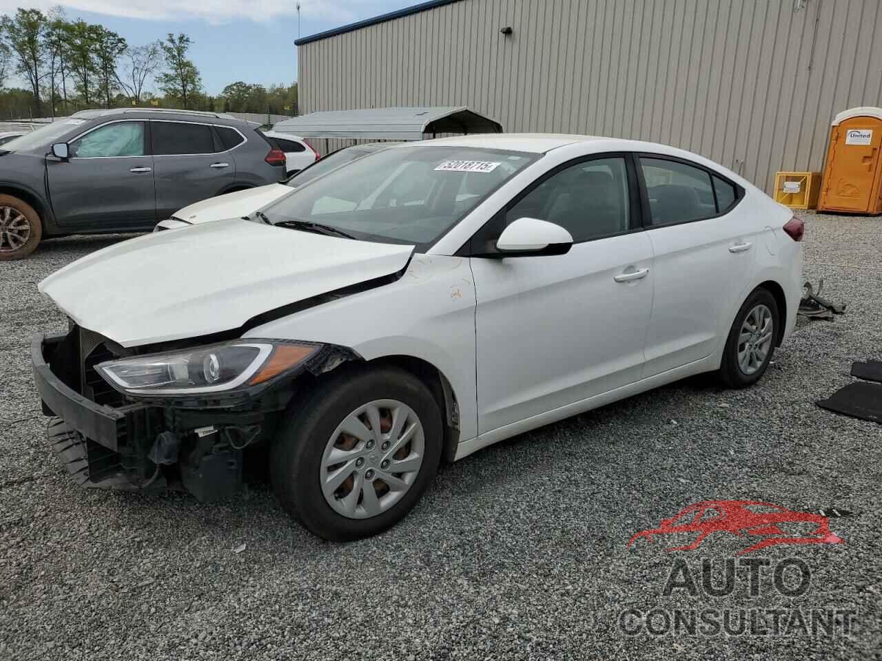 HYUNDAI ELANTRA 2017 - 5NPD74LF6HH178076