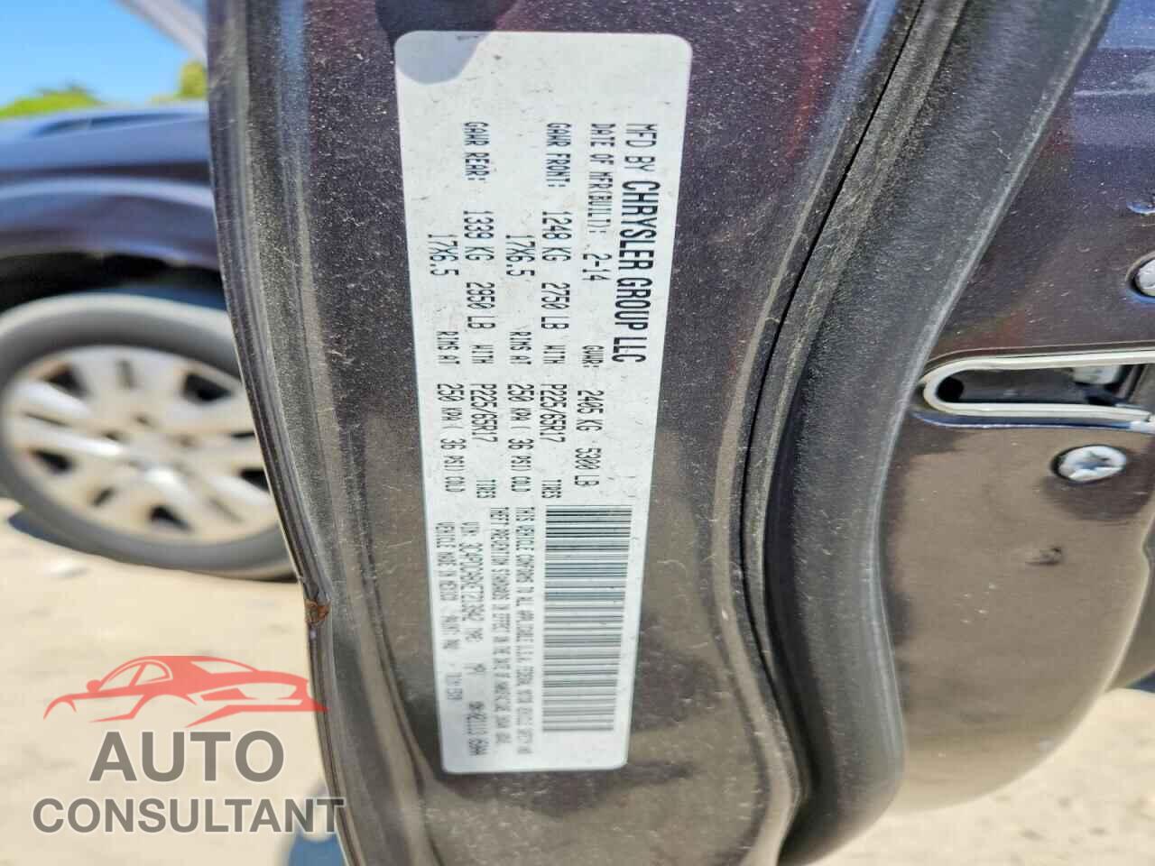 DODGE JOURNEY 2014 - 3C4PDCABXET213942