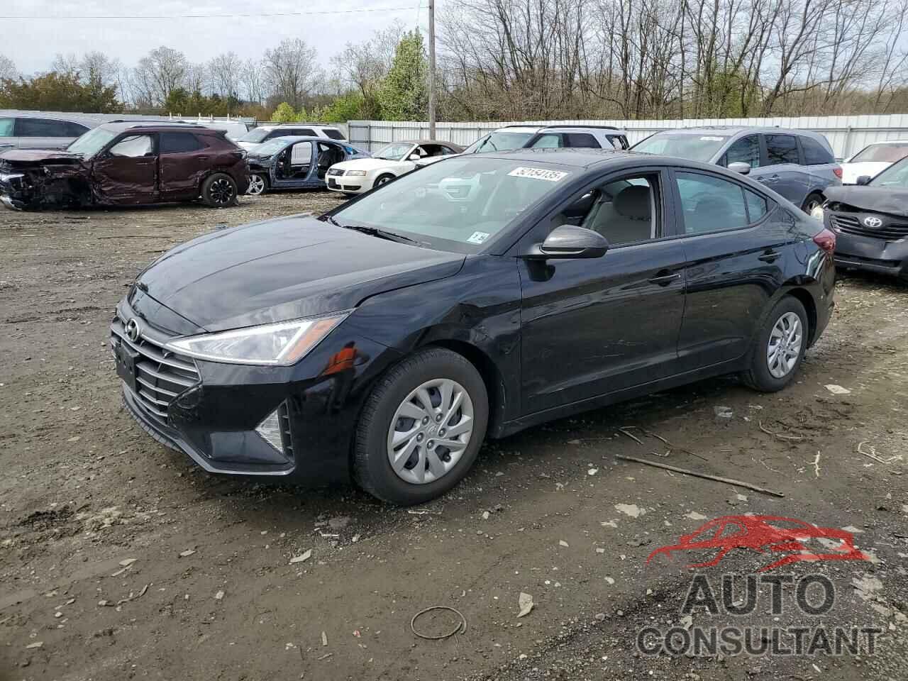 HYUNDAI ELANTRA 2020 - KMHD74LF9LU074479