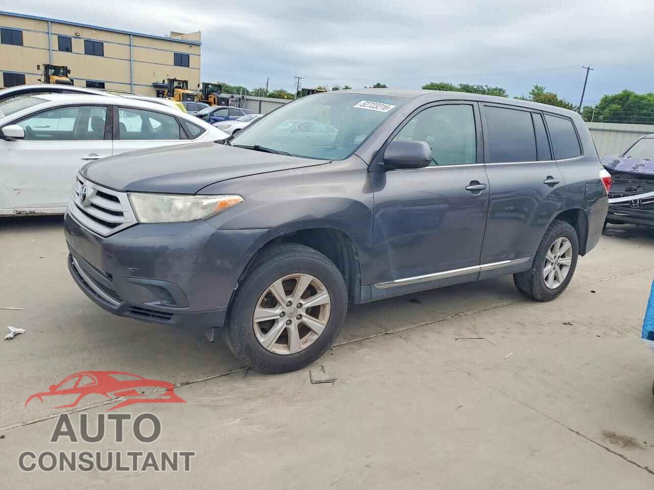 TOYOTA HIGHLANDER 2013 - 5TDZA3EH8DS038325