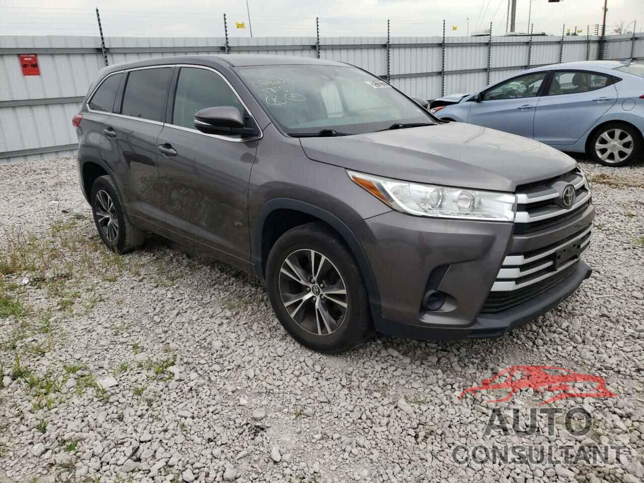 TOYOTA HIGHLANDER 2017 - 5TDZARFH3HS028230