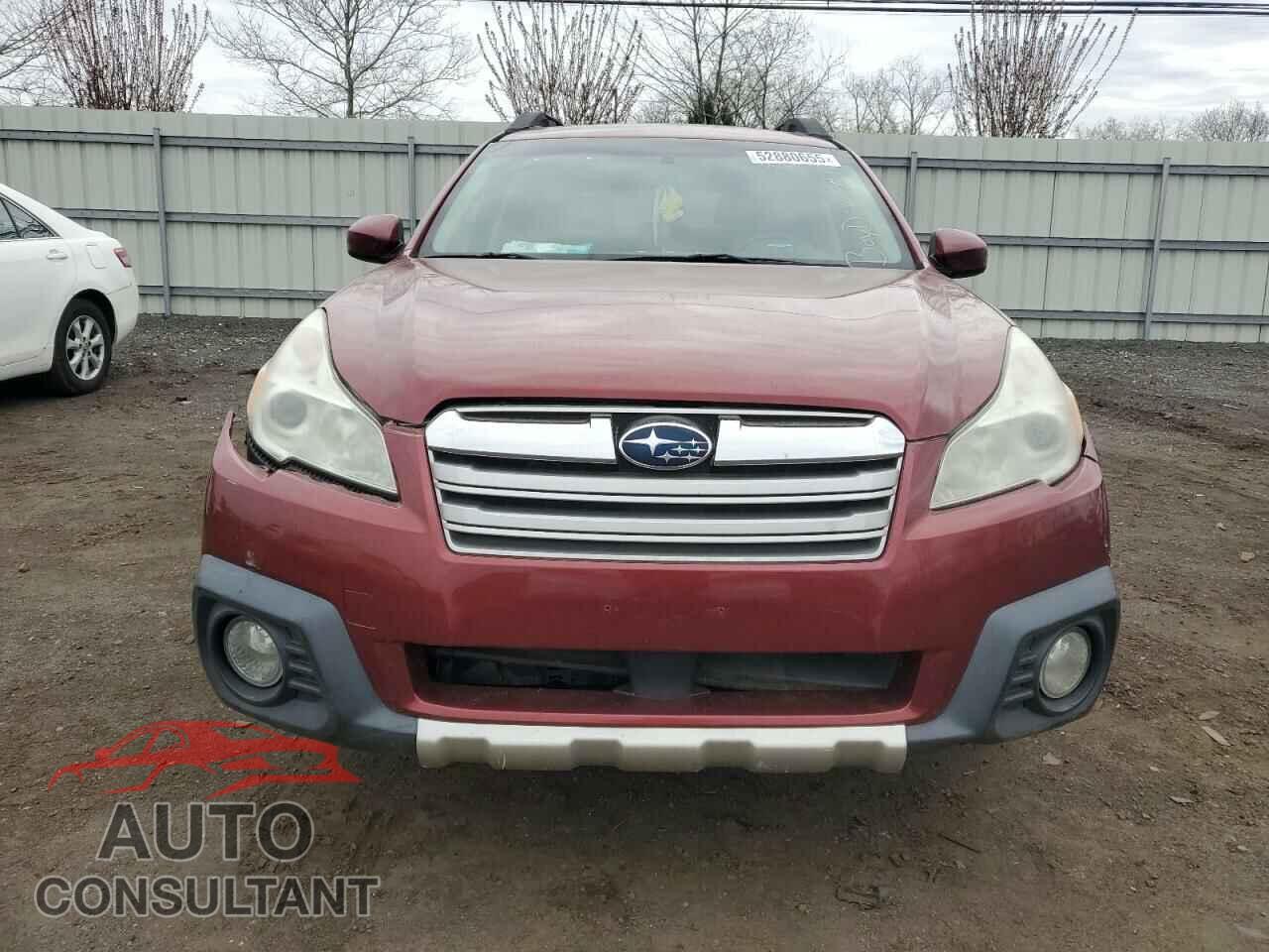SUBARU OUTBACK 2013 - 4S4BRBLC6D3231212