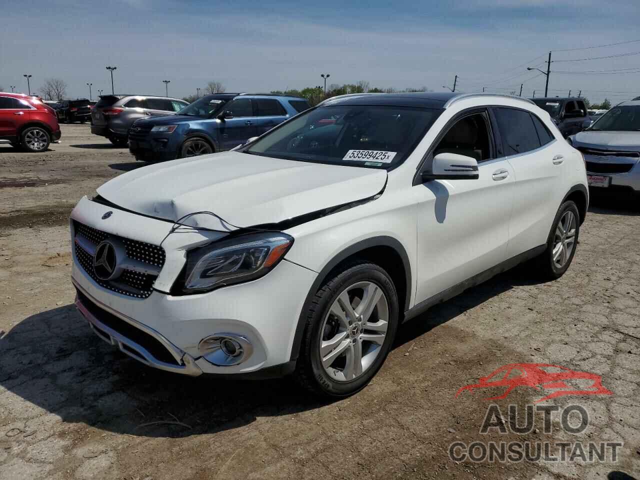 MERCEDES-BENZ GLA-CLASS 2019 - WDCTG4GB1KJ574704