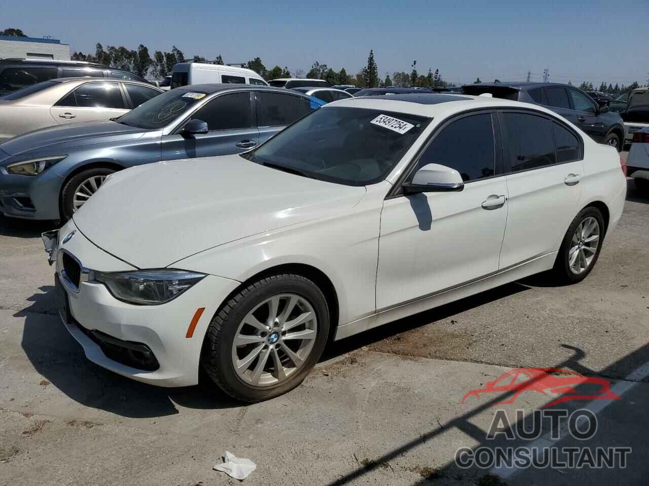 BMW 3 SERIES 2018 - WBA8E1G52JNU91636